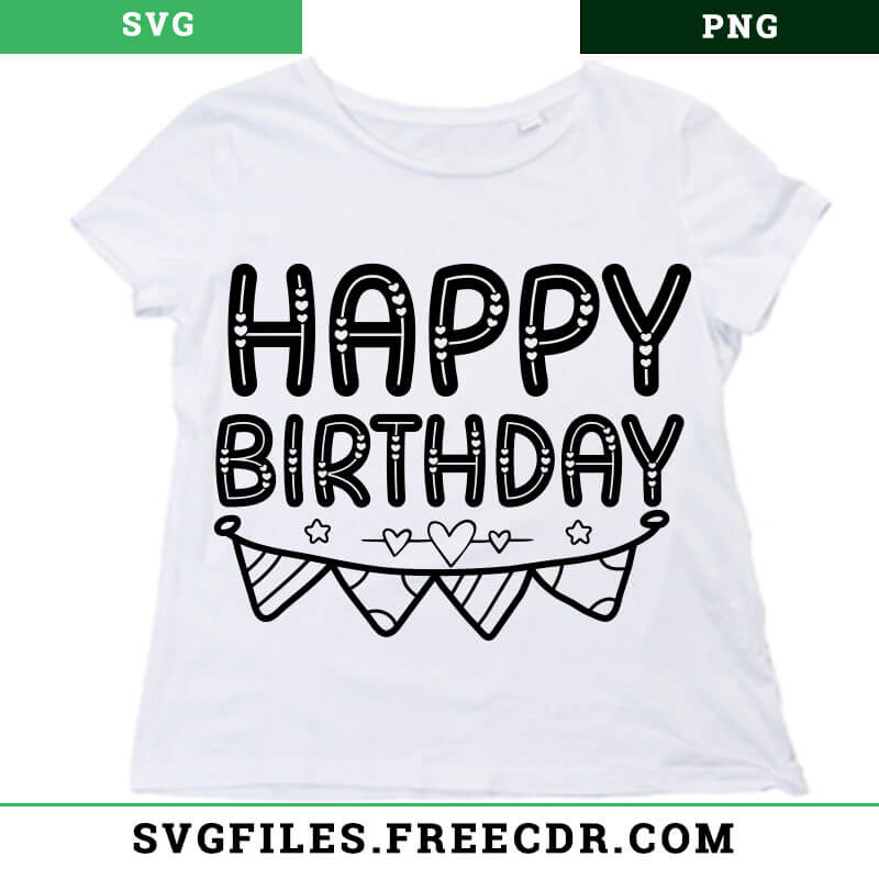 Birthday Shirt Svg Free Design