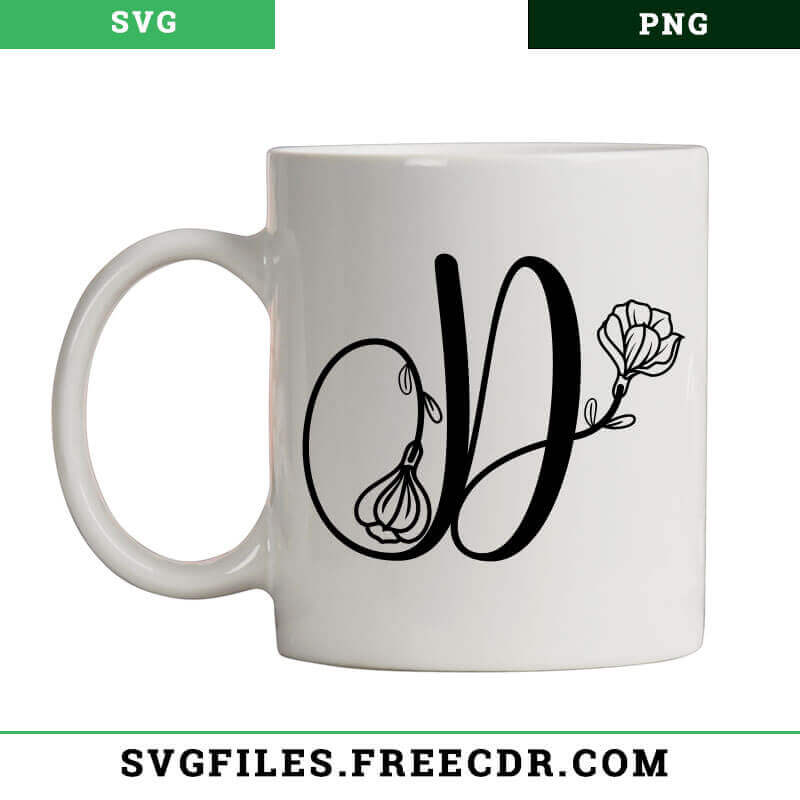 D Monogram Svg Free Silhouette D Monogram Svg Free Silhouette
