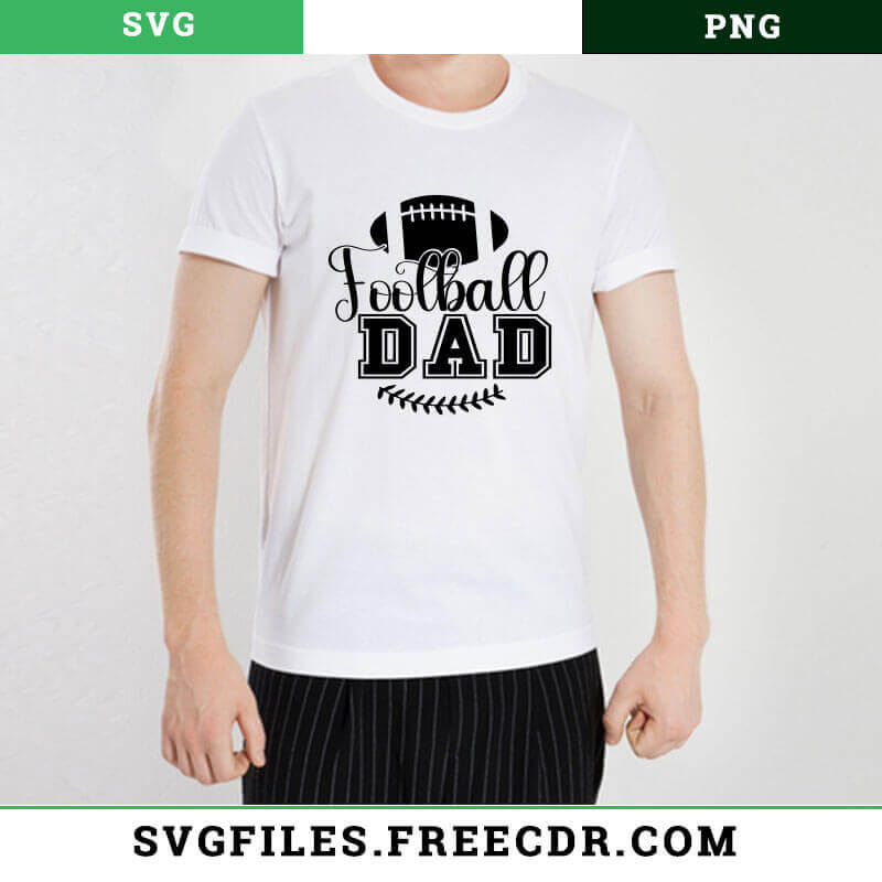 Football Dad Svg Free