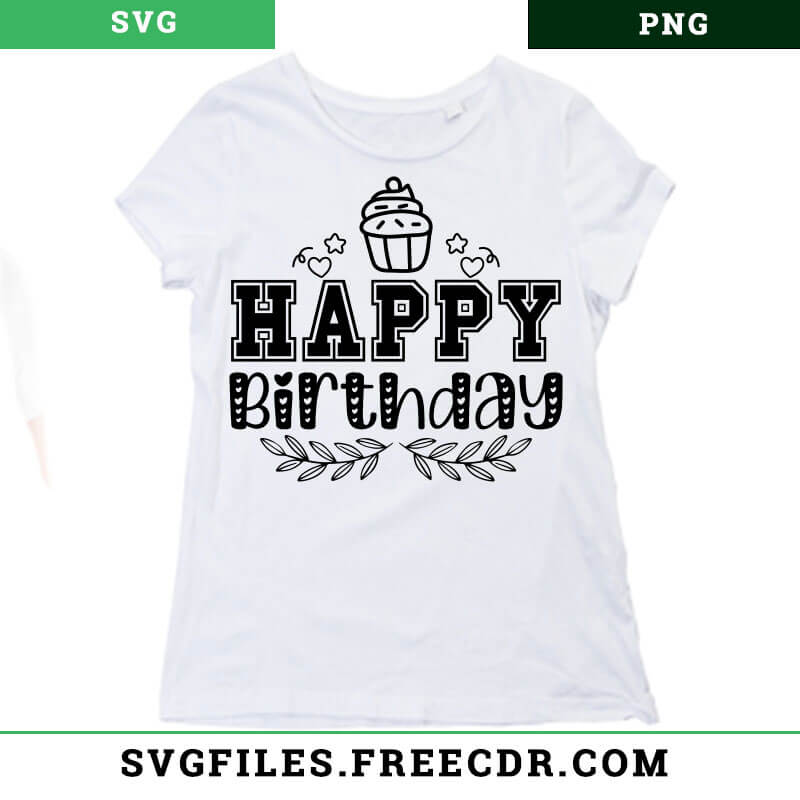Happy Birthday Svg Free Download