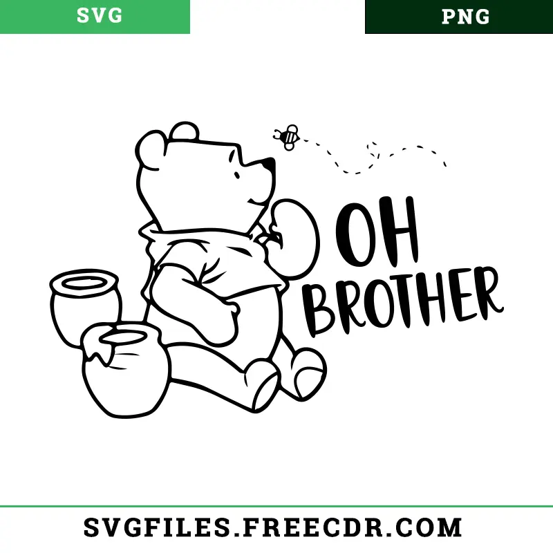 Winnie the Pooh Svg Free