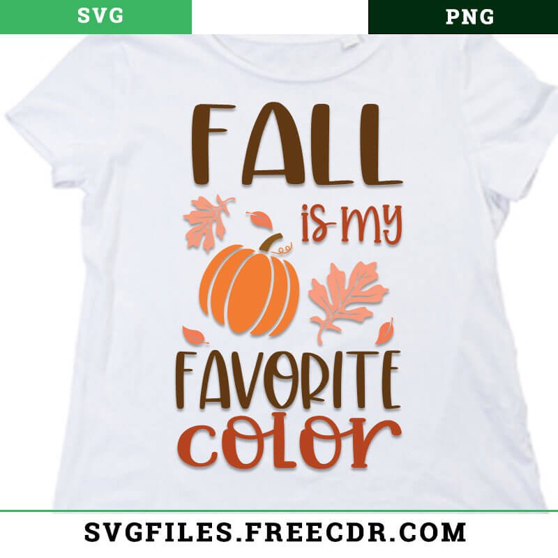 Fall Is My Favorite Color Svg Free