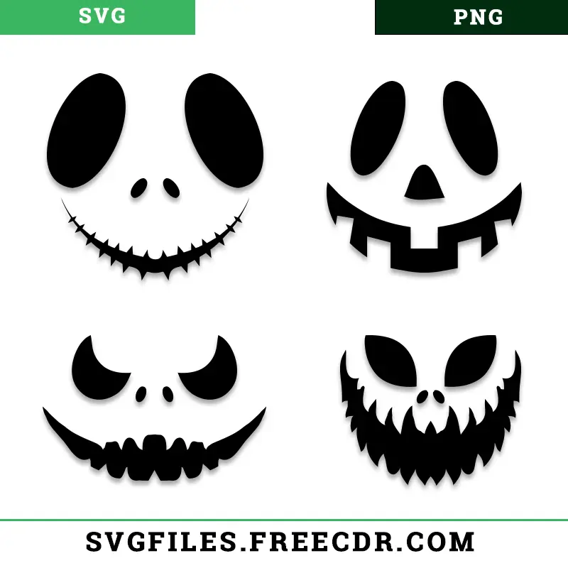 Spooktacular Pumpkin Face Svg Free For Cricut And Silhouette